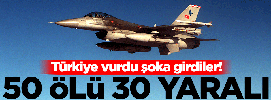 Türk jetleri DAEŞ'e bomba yağdırdı