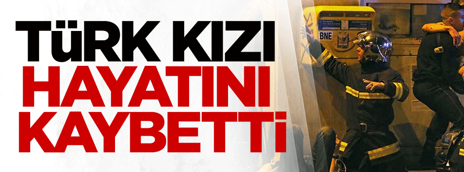 Türk kızı Elif hayatını kaybetti