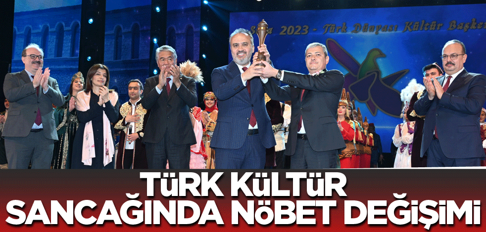 Türk kültür sancağında nöbet değişimi