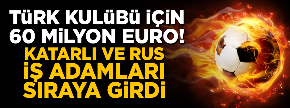 Türk kulübü Altınordu için 60 milyon euro! Katarlı ve Rus iş adamları sıraya girdi