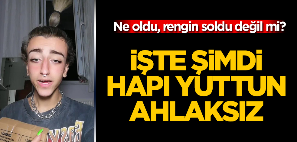Türk Lirası'nı klozete atmıştı! O ahlaksız işte şimdi hapı yuttu