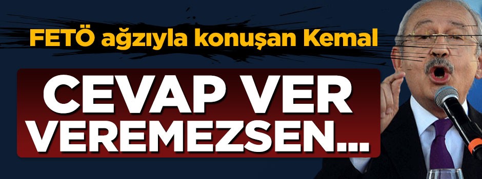 ''Türk milleti veziri vezirden, rezili rezilden seçer Kılıçdaroğlu''