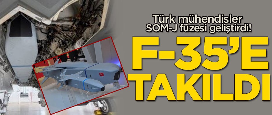 Türk mühendisler geliştirdi! F-35'e takıldı