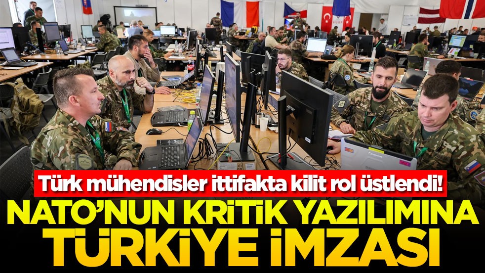 Türk mühendisler ittifakta kilit rol üstlendi! NATO'nun kritik yazılımına Türkiye imzası