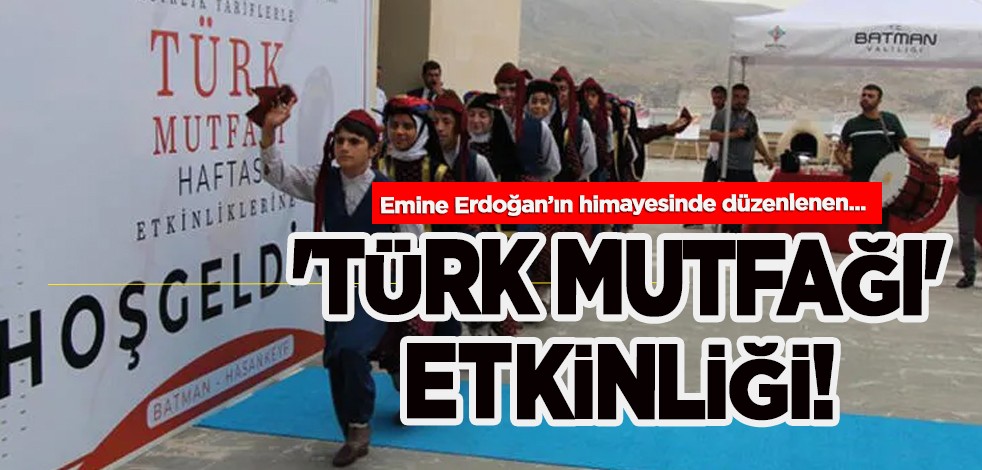 Türk Mutfağı etkinliği! Bakın tarihin gölgesinde son beş yılda ülkemizde yüzlerce fazla ürün tescili var