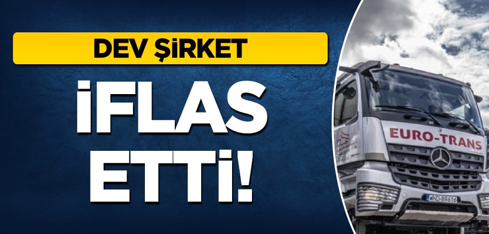 Türk nakliye devi iflas etti: Türkiye'deki ünlü Türk şirketinden kötü haber! Türkiye'ye duyurdular! Avrupa'da da kriz...
