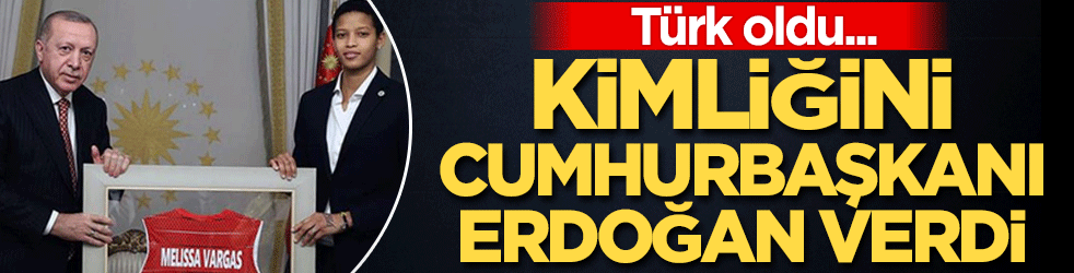 Türk oldu! Kimliğini Cumhurbaşkanı Erdoğan verdi!