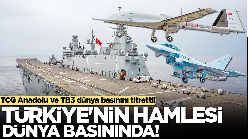 Türk Ordusu dünyayı kendine hayran bıraktı: NATO tatbikatında TB3 fırtınası!
