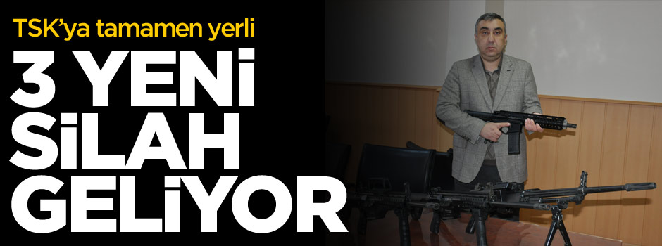 Türk ordusuna 3 yeni nesil milli silah geliyor