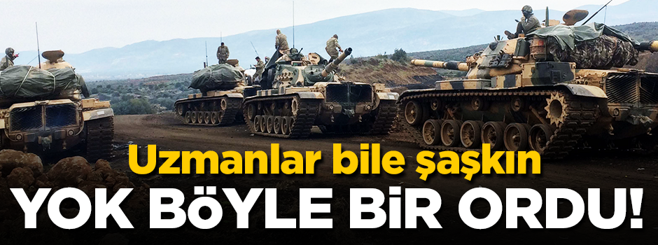 Türk ordusunun büyük başarısı! Dünyada bir benzeri daha yok