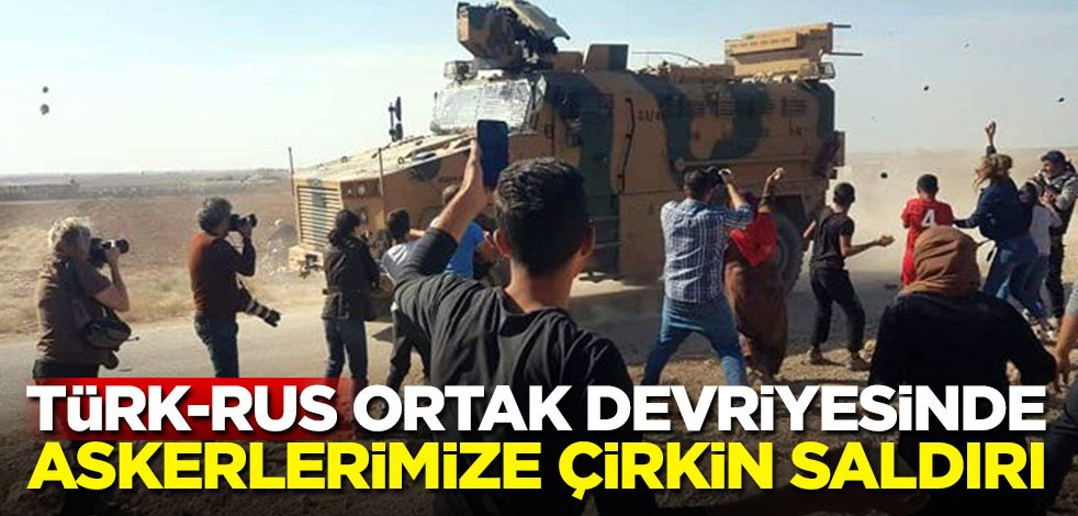 Türk-Rus ortak devriyesinde askerlerimize çirkin saldırı!