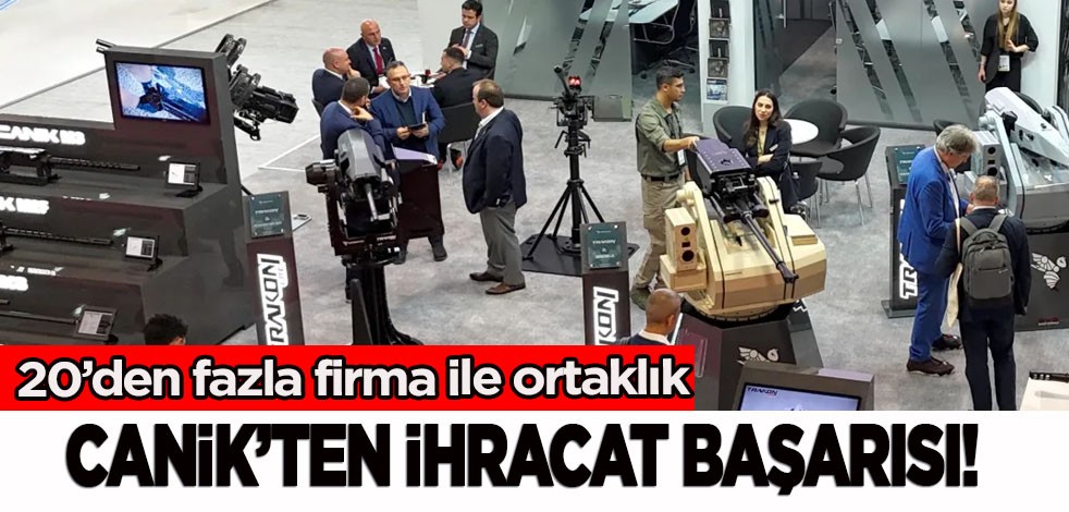 Türk savunma sanayii devi CANiK'ten ihracat başarısı: Ortaklık anlaşması yapıldı! İşte o rakam