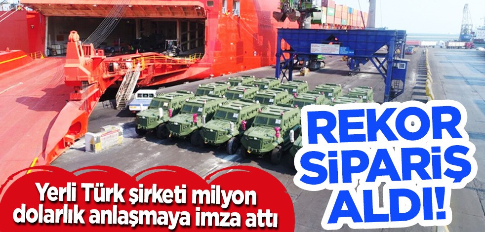 Türk savunma sanayii devi Katmerciler’den tank taşıyıcı araç ihracatı: Milyon dolarlık sipariş aldı