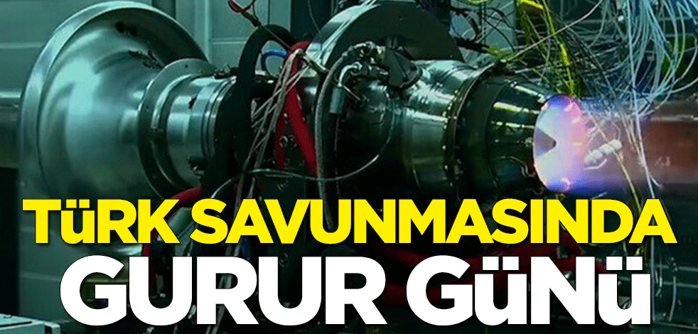 Türk savunmasında gurur günü... Eskişehir'de test edildi