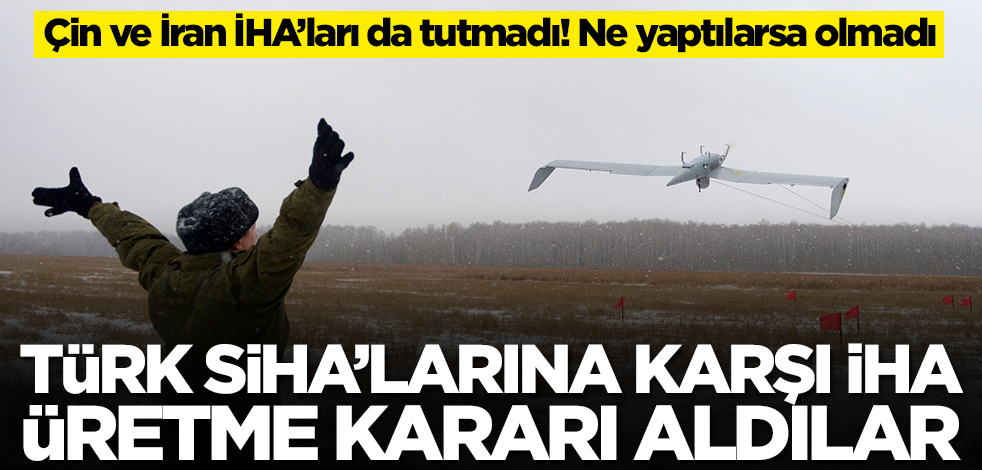 Türk SİHA'larına karşı İHA üretme kararı aldılar! Çin'den ve İran'dan aldılar tutmadı...Ne yaptılarsa olmadı