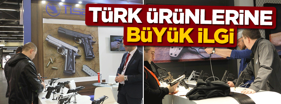 Türk silahlarına yoğun ilgi