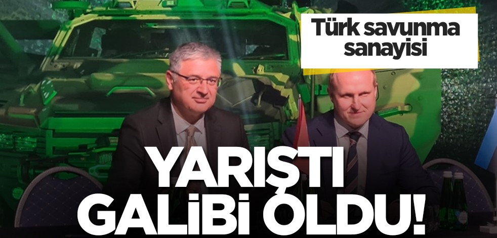 Türk şirketi Estonya ülkesinde 1. oldu! Sevindirici haber: Türk Savunma Sanayisi Avrupa'da...Sürpriz gelişme