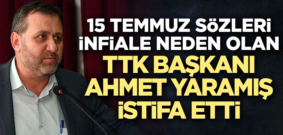 Türk Tarih Kurumu (TTK) Başkanı Prof. Dr. Ahmet Yaramış istifa etti