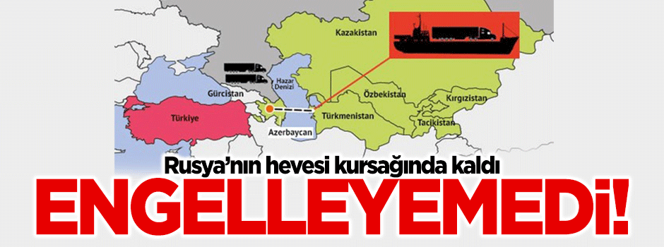 Türk TIR'larına alternatif güzergah