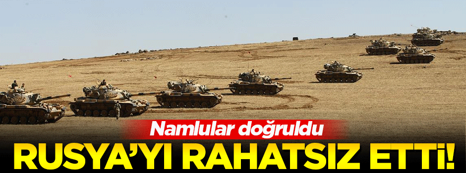 Türk zırhlı araçları Rusya'yı rahatsız etti!