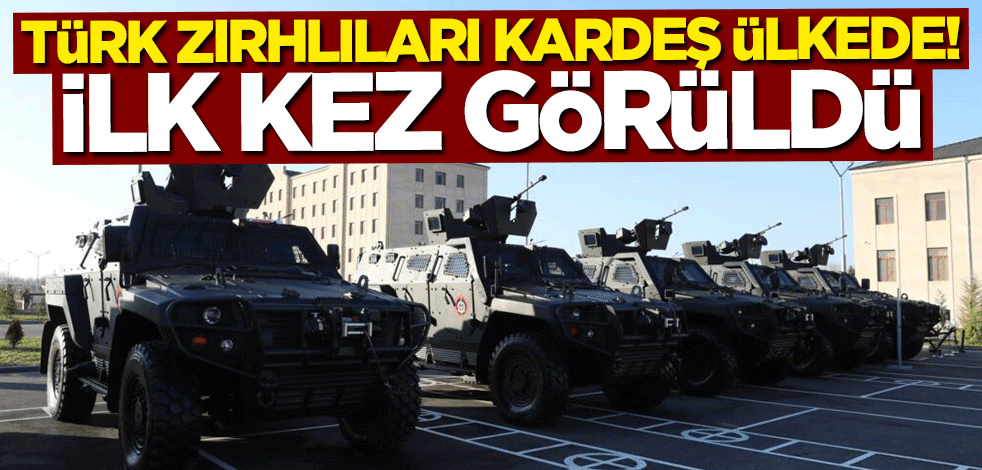 Türk zırhlıları kardeş ülkede! İlk kez görüldü