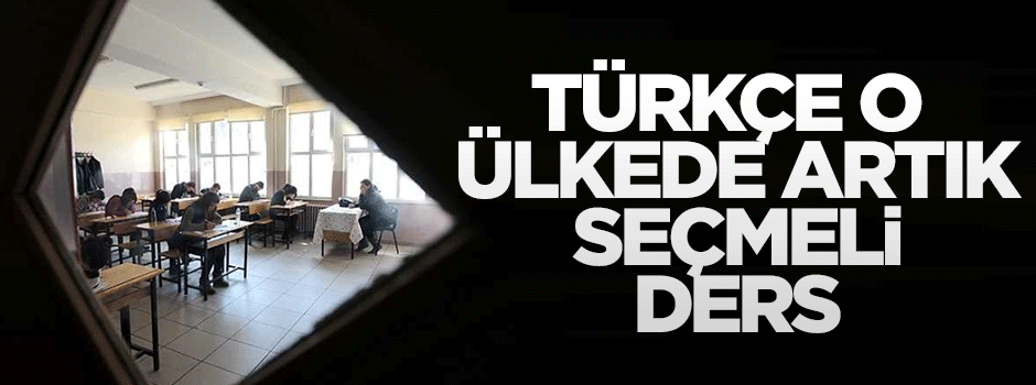 Türkçe Filistin'de seçmeli ders olacak