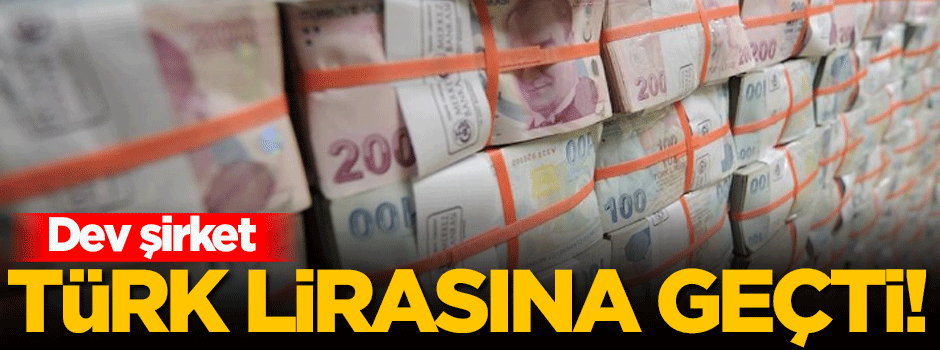 Turkcell dış ticarette TL'ye geçti