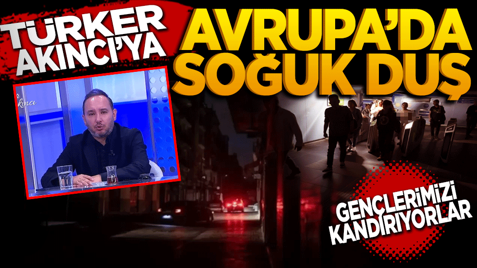 Türker Akıncı’ya Avrupa’da ‘soğuk duş’ etkisi! Gençlerimizi kandırıyorlar
