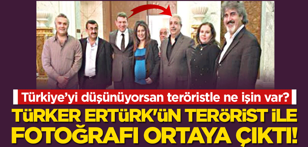 Türker Ertürk'ün terörist Mihraç Ural ile fotoğrafı ortaya çıktı!