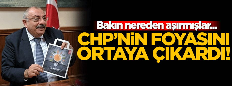 Türkeş, CHP'nin foyasını ortaya çıkardı!