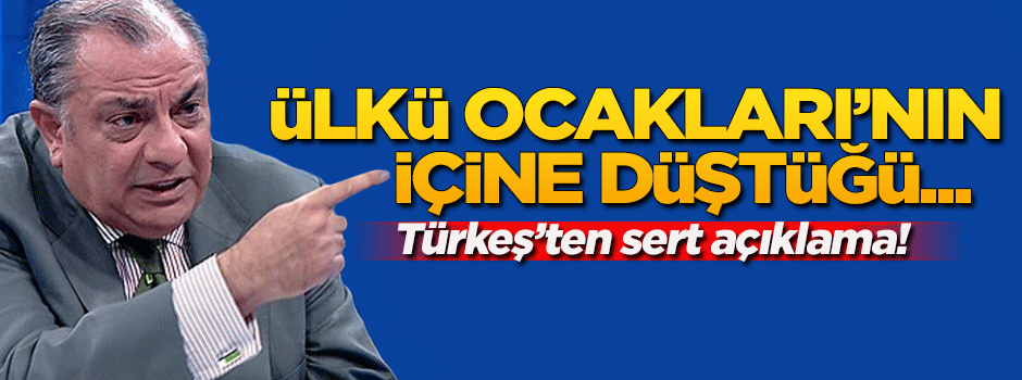 Türkeş'ten sert açıklama: Ülkü Ocakları'nın düştüğü hal üzücü