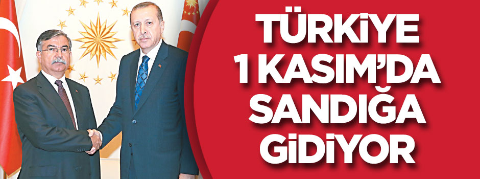 Türkiye 1 Kasım’da sandığa gidiyor
