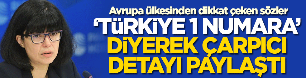 'Türkiye 1 numara' diyerek paylaştı! Rusya'dan dikkat çeken sözler