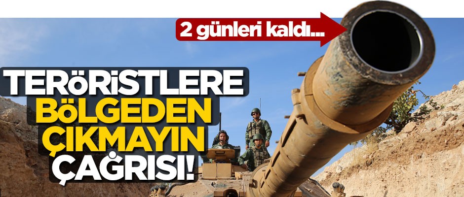 Türkiye 120 saatin dolmasını beklerken, teröristlere "bölgeden çıkmayın" talimatı!