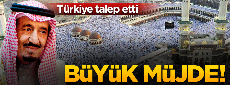 Türkiye 40 bin kişilik daha hacı kontenjanı istedi