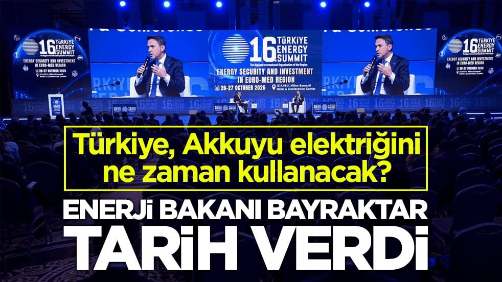 Türkiye, Akkuyu elektriğini ne zaman kullanacak? Enerji Bakanı Bayraktar tarih verdi