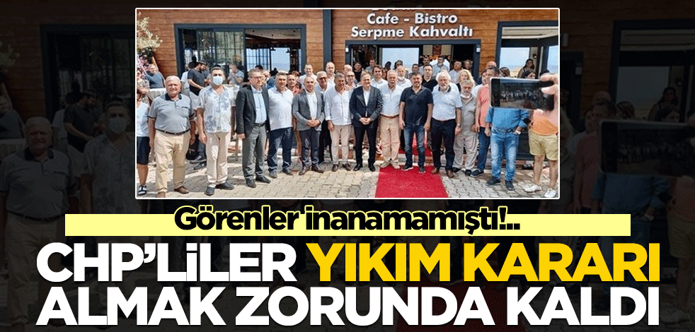 Türkiye ayağa kalkmıştı... CHP'liler reddetmek zorunda kaldı!