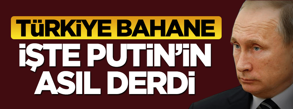 Türkiye bahane Rusya'nın asıl derdi petrol fiyatları