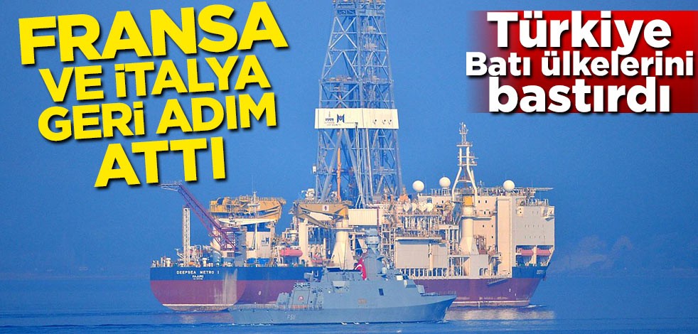 Türkiye Batı ülkelerini bastırdı! Fransa ve İtalya geri adım attı