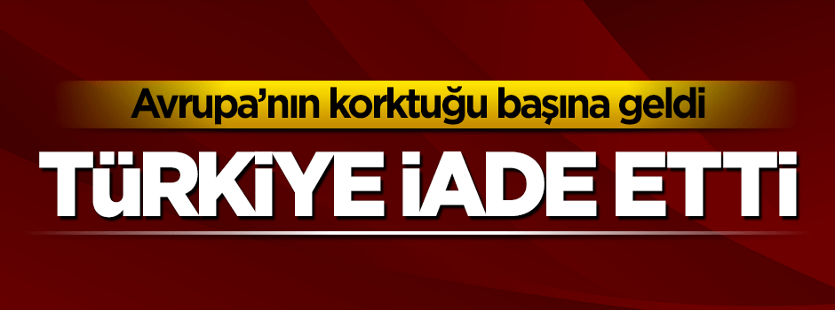 Türkiye belgeyi Avrupa Parlamentosu'na iade etti