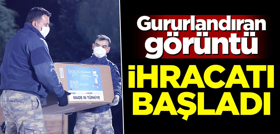 Türkiye binden fazla yerli solunum cihazı ihraç etti