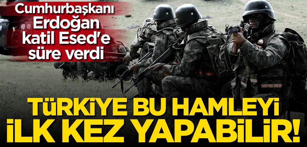 Türkiye bu hamleyi ilk kez yapabilir!