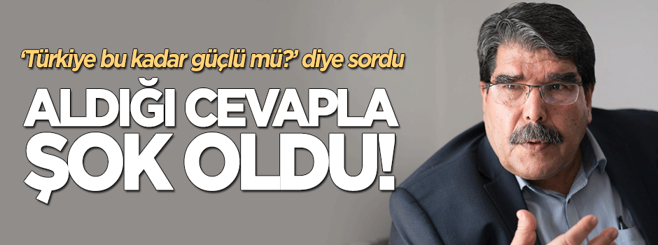 'Türkiye bu kadar güçlü mü?' dedi, aldığı cevapla şok oldu!