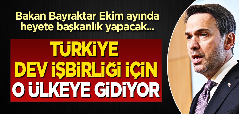 Türkiye dev işbirliği için Çin'le görüşmelere başladı! Bakan Bayraktar duyurdu: Çin'le görüşüyor
