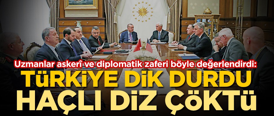Türkiye dik durdu Haçlı diz çöktü!
