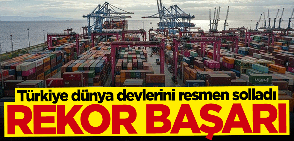 Türkiye dünya devlerine fark attı! Rekor başarı
