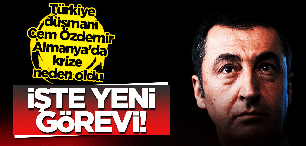 Türkiye düşmanı Cem Özdemir yeni kabinede yer alacak: İşte yeni görevi!