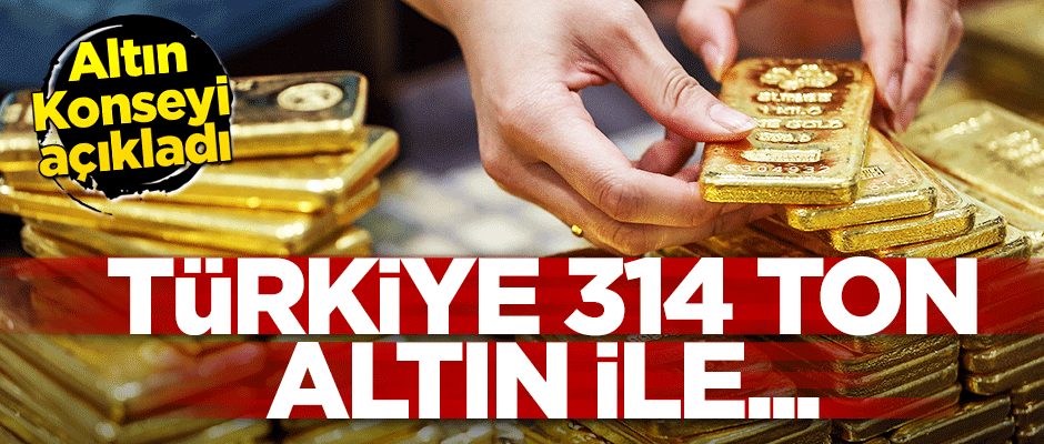 Türkiye en fazla altın bulunduran ülkeler listesinde 18’inci sıraya yükseldi