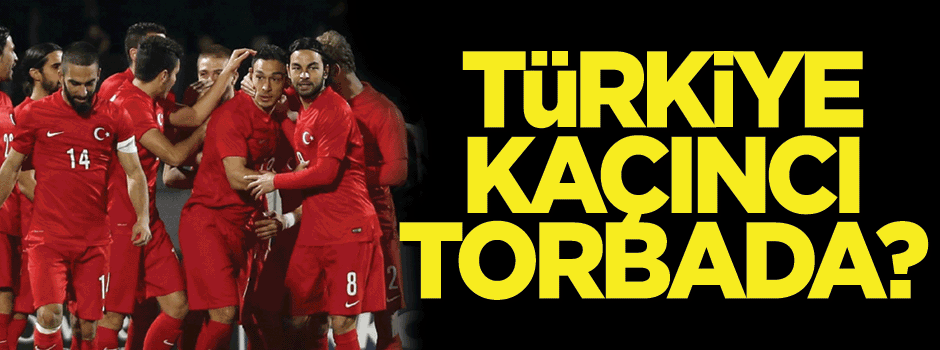 Türkiye Euro 2016'ya kaçıncı torbadan katılacak?