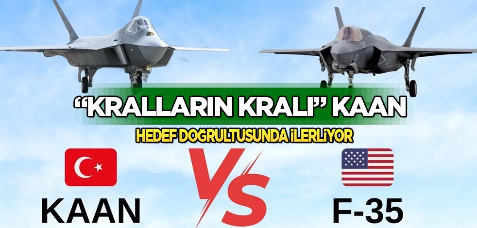 Türkiye F-35 tedarikine 'noktalı virgül' koydu! Peki, Milli Muharip uçak KAAN mı daha iyi F-35 mi? Benzerliği ortaya çıktı